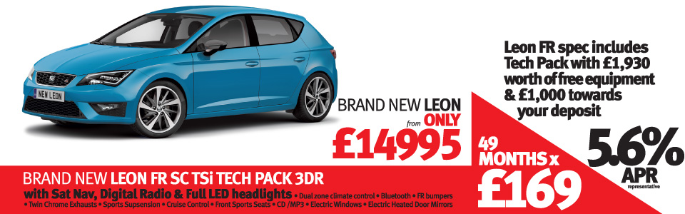 Finance deals on seat leon fr