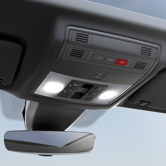 New SEAT Ateca interior view of the electric sunroof